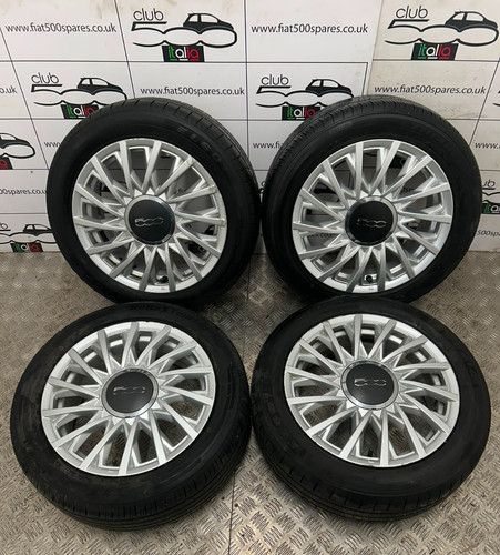 Fiat 500 alloy wheels - 500, 15"