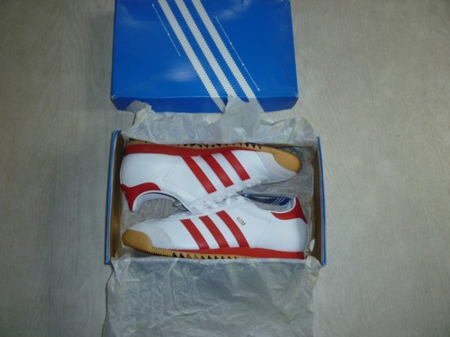 Adidas rom leather red - leather,