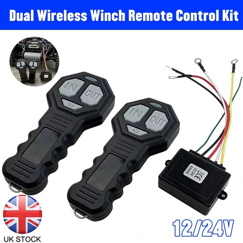 Dual wireless winch remote - dual,
