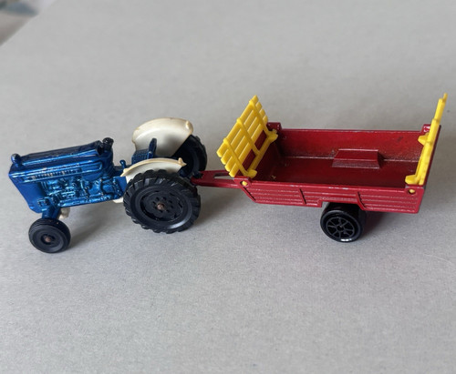 Majorette farm ford tractor - majorette,
