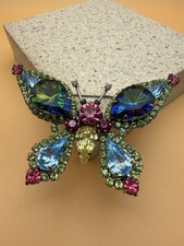 Butler & Wilson,signed Butterly Brooch, Vintage, Made In The UK. 