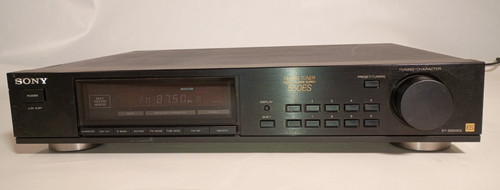 Sony s550es series fm am - series,