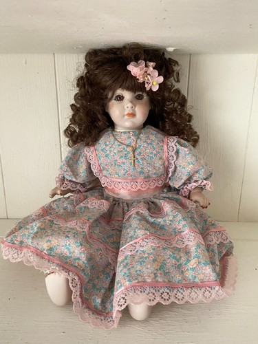 Porcelain doll pink - porcelain,