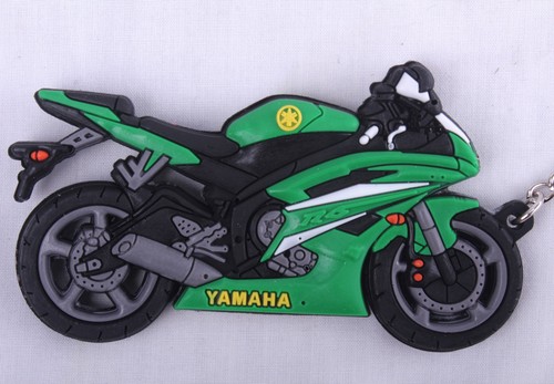 Yamaha green keyring - yamaha,