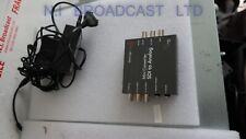 Blackmagic SDI (3G / HD)  to analog mini converter with de embedder     de embed