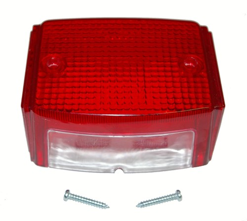 Rear light lens with screws - , to