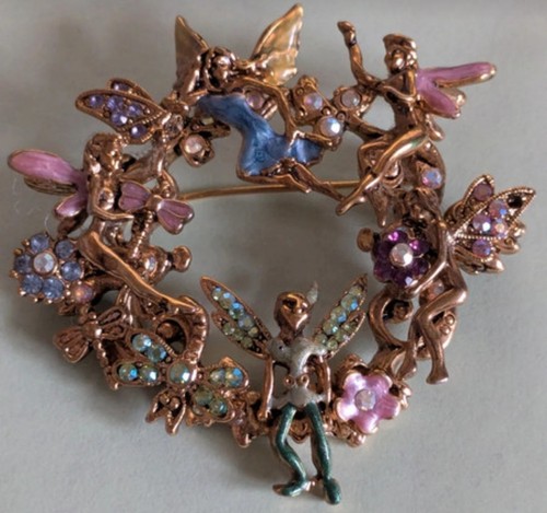Kirks folly gold tone fairy - kirks,