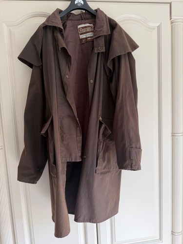 Driza bone short coat brown - short,