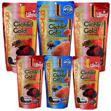 Hikari Cichlid Gold Floating/Sinking Pellets Baby Mini Medium Aquarium Fish Tank