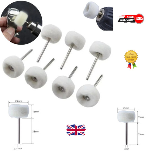 10pcs felt polishing wheels - 10pcs,