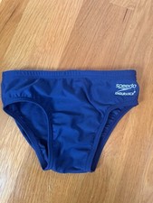 Speedo Youth’s Endurance Brief, Navy, size 26, NWOT swim competitive