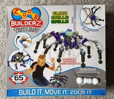 Zoob Builderz creepy glow creatures - complete set - includes box + instructions