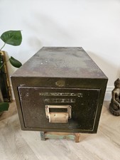 Large Vintage Art Metal Index