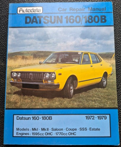 Datsun 160 180b car - datsun, (nissan)