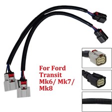 2x 8Pin Tail Light Lamp Wiring