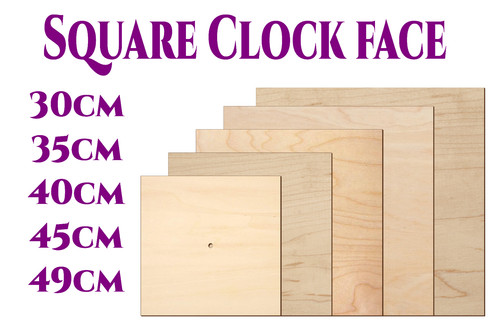 Wooden wall square - wooden,
