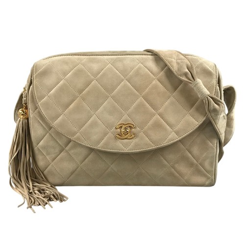 Chanel matelasse suede - chanel,