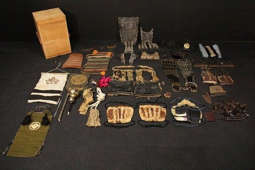 Japanese antique samurai armor - samurai,
