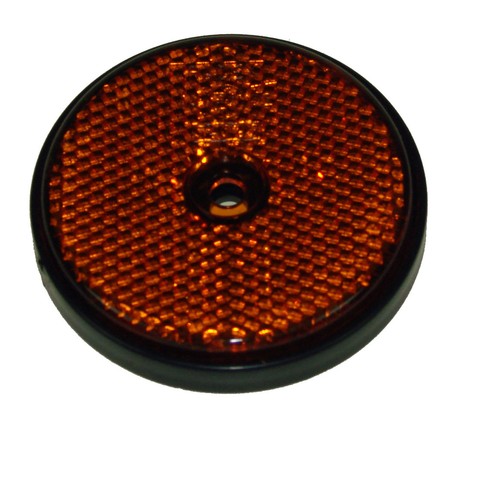 Amber side marker - side, reflectors