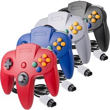 New Wired Controller Joystick Compatible With Nintendo 64 N64 Video Game Console