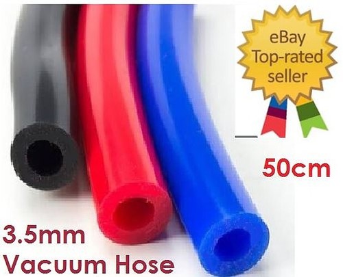 5mm vacuum silicone hose - 3.5mm,