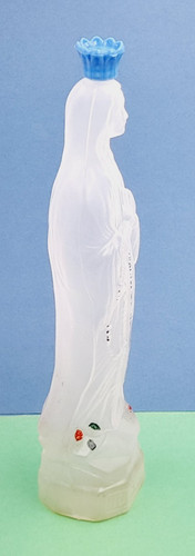 Holy water bottle vtg lourdes - bottle,