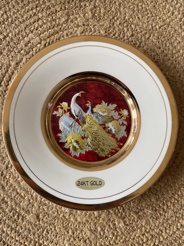 Chokin art plate japanese - chokin,