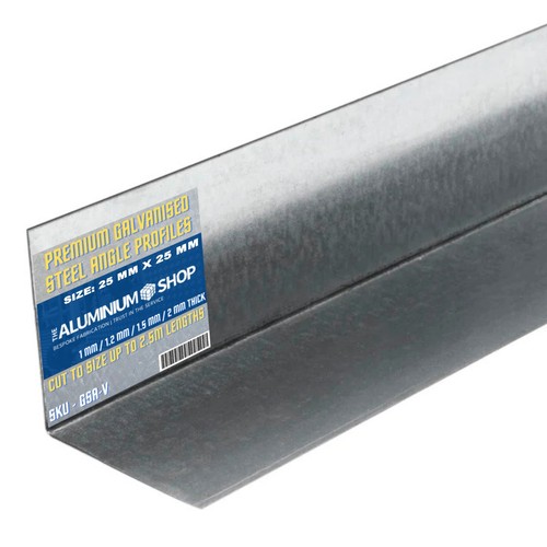 Galvanised steel equal - galvanised, angle