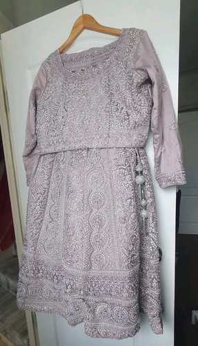 Lilac light purple lehenga - purple,