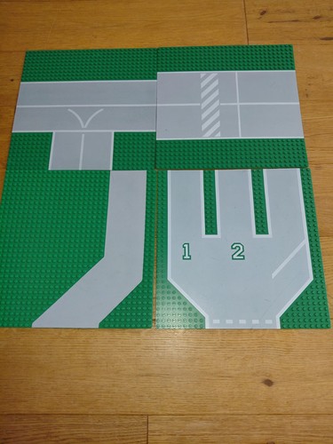 Genuine official lego road - 4x,