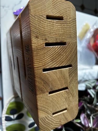 Sabatier knife block - knife,