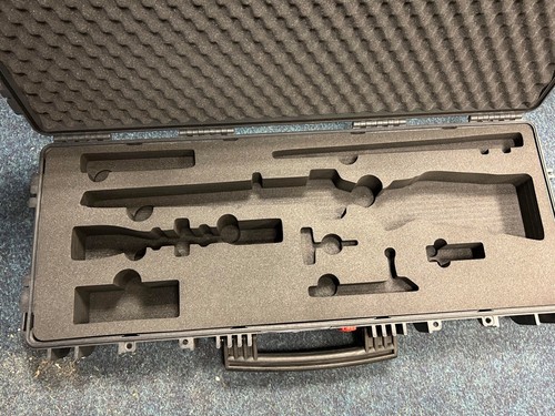 Red explorer hard rifle - rifle, case