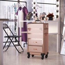 Large Makeup Trolley Case