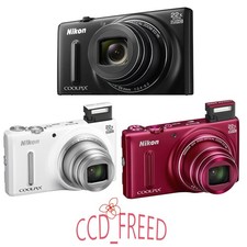 Nikon COOLPIX S9600 Digital Camera 16 MP 22x Optical Zoom Built-in Wi-Fi & Flash