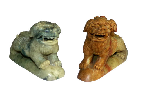 Lot vintage carved - of,