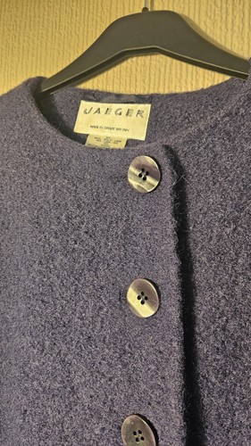 Jaeger navy wool mohair alpaca - navy,