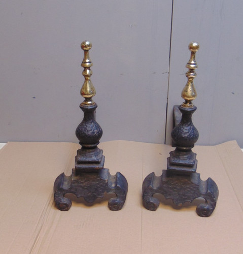 Fire dogs antique - fire,