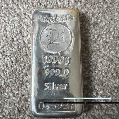 Baird silver bar - silver, 999