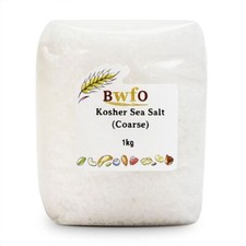 Kosher Sea Salt (Coarse) 1kg | BWFO | Free UK Mainland P&P