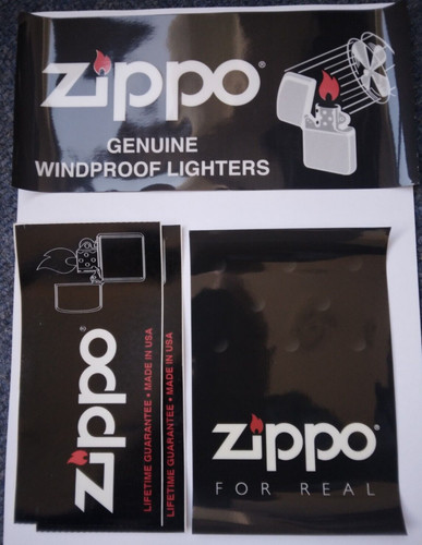 Genuine official zippo - 4,