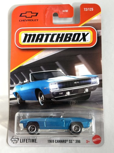 Matchbox 1969 camaro - camaro, 396