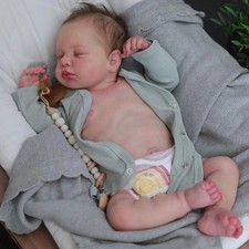 Sleeping 19in Lifelike Newborn