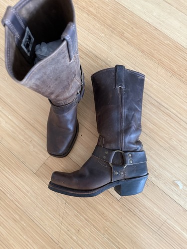 Frye brown leather - leather, harness