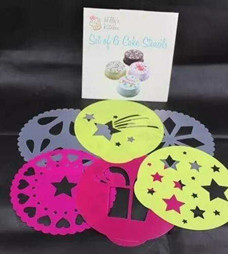 Cake stencils card crafting - cake,