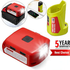 USB Power Source Power adapter Charger for Milwaukee 12V/18V Lithium Battery