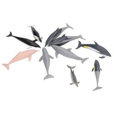 10Pcs Dolphin Model Toy Kids'