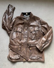 BELSTAFF MENS BROWN PANTHER