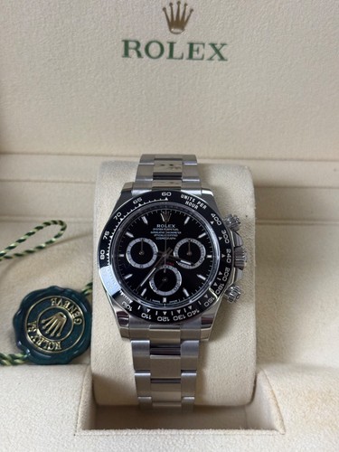 Rolex daytona 126500ln black - rolex,