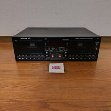 TASCAM Model 322 Professional Dual Cassette Deck Player/Recorder Working