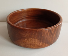 Vintage Wooden Fruit Bowl -